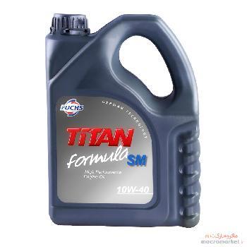 روغن موتور فوکس تیتان فورمولا Titan Formula 10w-40 SM حجم 5 لیتر